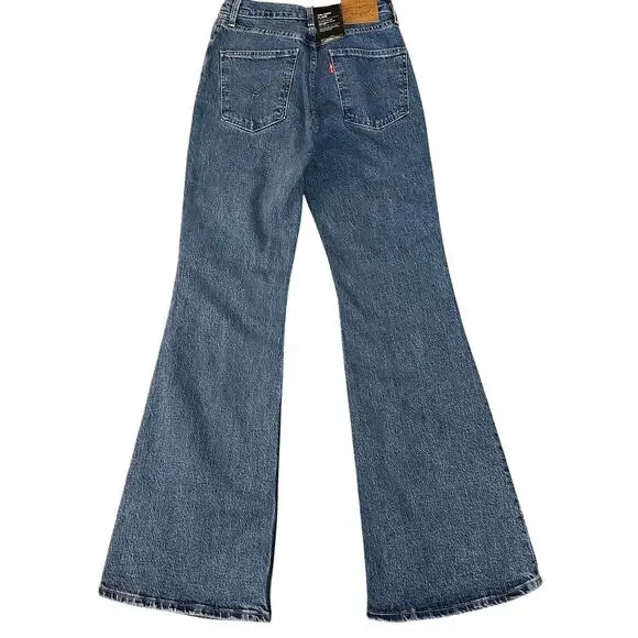 Levi's Premium Denim “70’s High Flare” Jeans size 26/2 - Picture 5 of 15